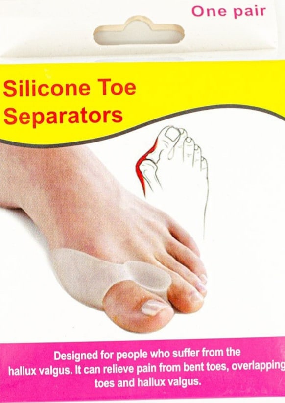 Силиконовый бандаж большого пальца ноги