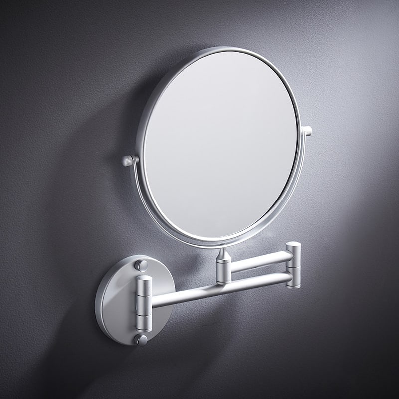 Зеркало для ванной, вращающееся на 360 ° .