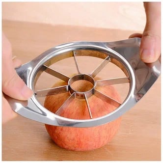 Яблокорезка стальная, нож для нарезки дольками