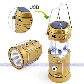 Кемпинговый светодиодный фонарь JH-5800T 6+1 LED с USB выходом